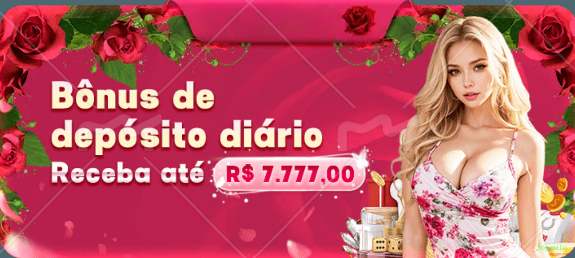 Bônus boas-vindas jogowin R$100